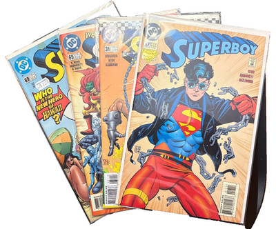 Lot of 4 SUPERBOY #17,#31,#65,#69 DC Comics 1996-1999