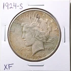 1924-S $1 Peace Silver Dollar in XF Condition #6822