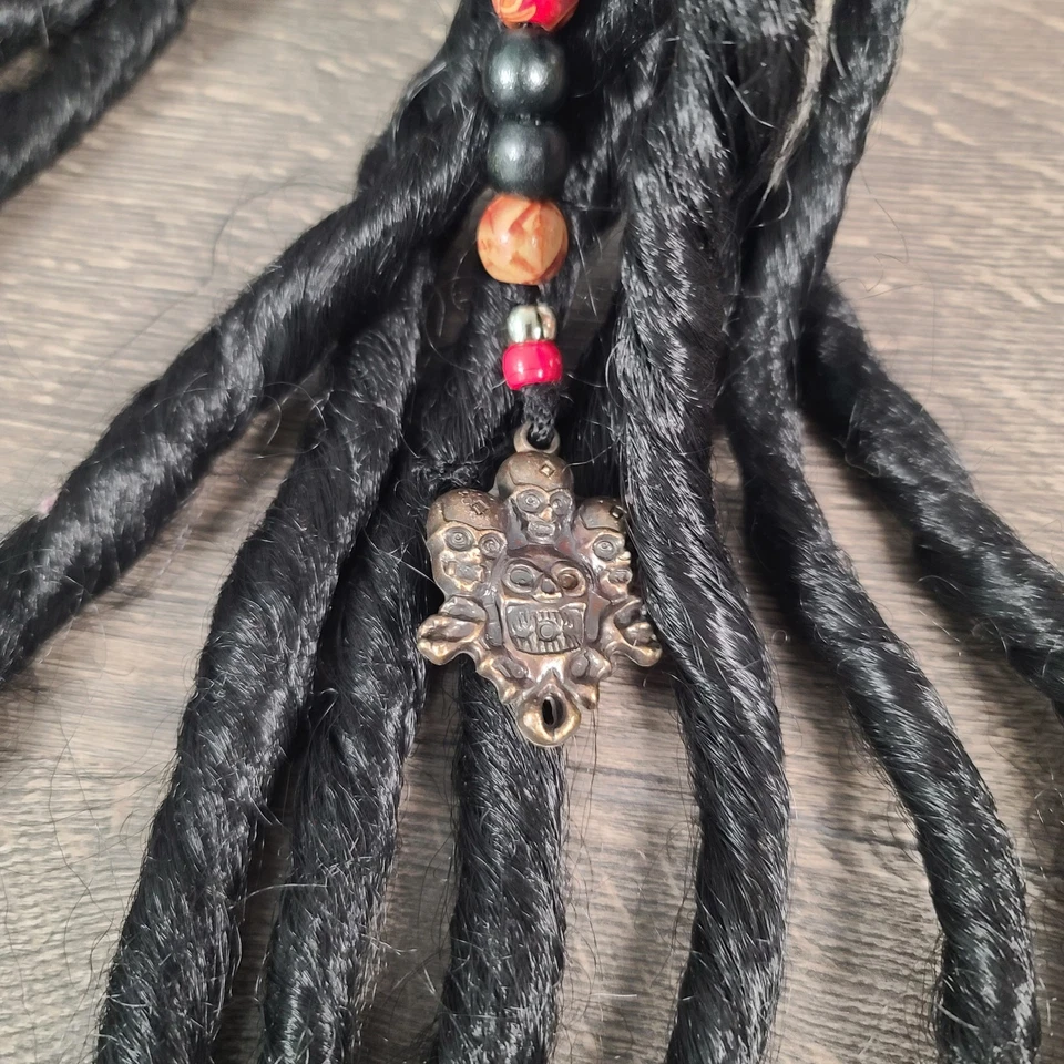 Bandana Capitán Pirata con Rastas Halloween Disfraz Accesorios Adulto Talla Única Foto 4 de 4