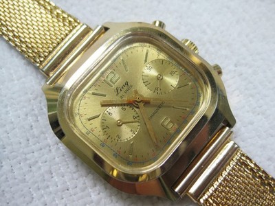 Chronograph Lings 21 Prix  Mechanical Start/Stop Vintage Rare men's Watch 1960's