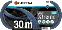 Gardena Liano Xtreme 1/2 Zoll, 30M Set: Extrem Robuster Gartenschlauch Aus