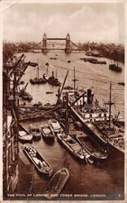 UNITED KINGDOM LONDON THE POOL OF LONDON AND TOWER BRIDGE