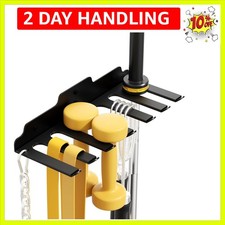 Olympic Barbell Hanger,Garage Gym Bar Wall Rack,Vertical Barbell Mount Rack,B...