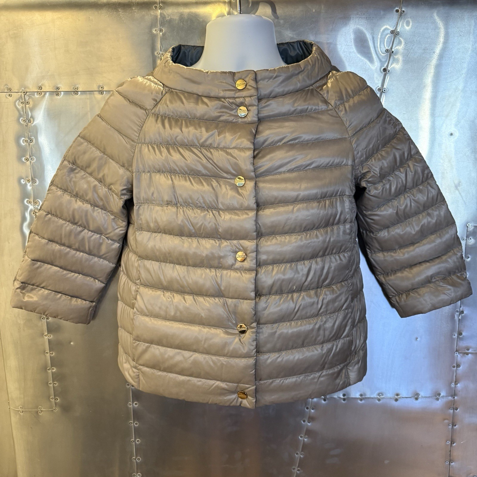 Herno Reversible Ultralight Down Cape Jacket Wome… - image 2