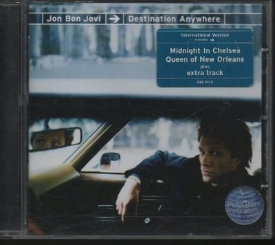 CD - JON BON JOVI - DESTINATION ANYWHERE / SEHR GUT #XA116#