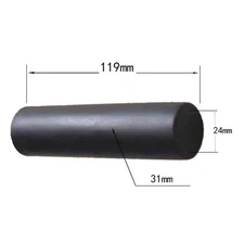 Efficient Wheelbarrow Rubber Handles Replacement Parts for Round Tubes