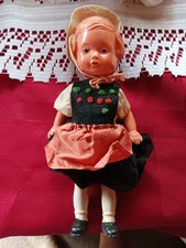 Vintage small celluloid doll mid century