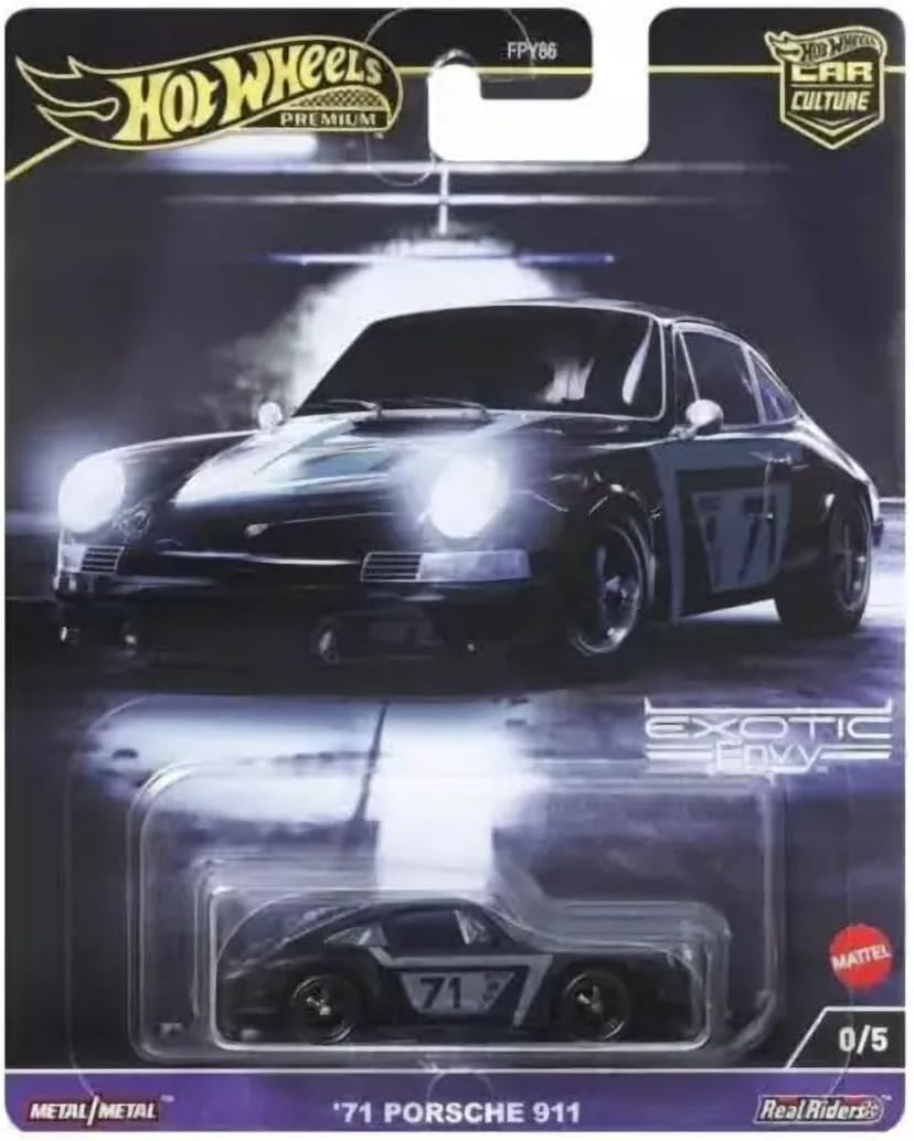 プロテクター付 ホットウィール プレミアム チェイス 0/5 ポルシェ 911 Hot Wheels Premium Car Culture '71 Porsche 911 Chase 0/5 | eBay