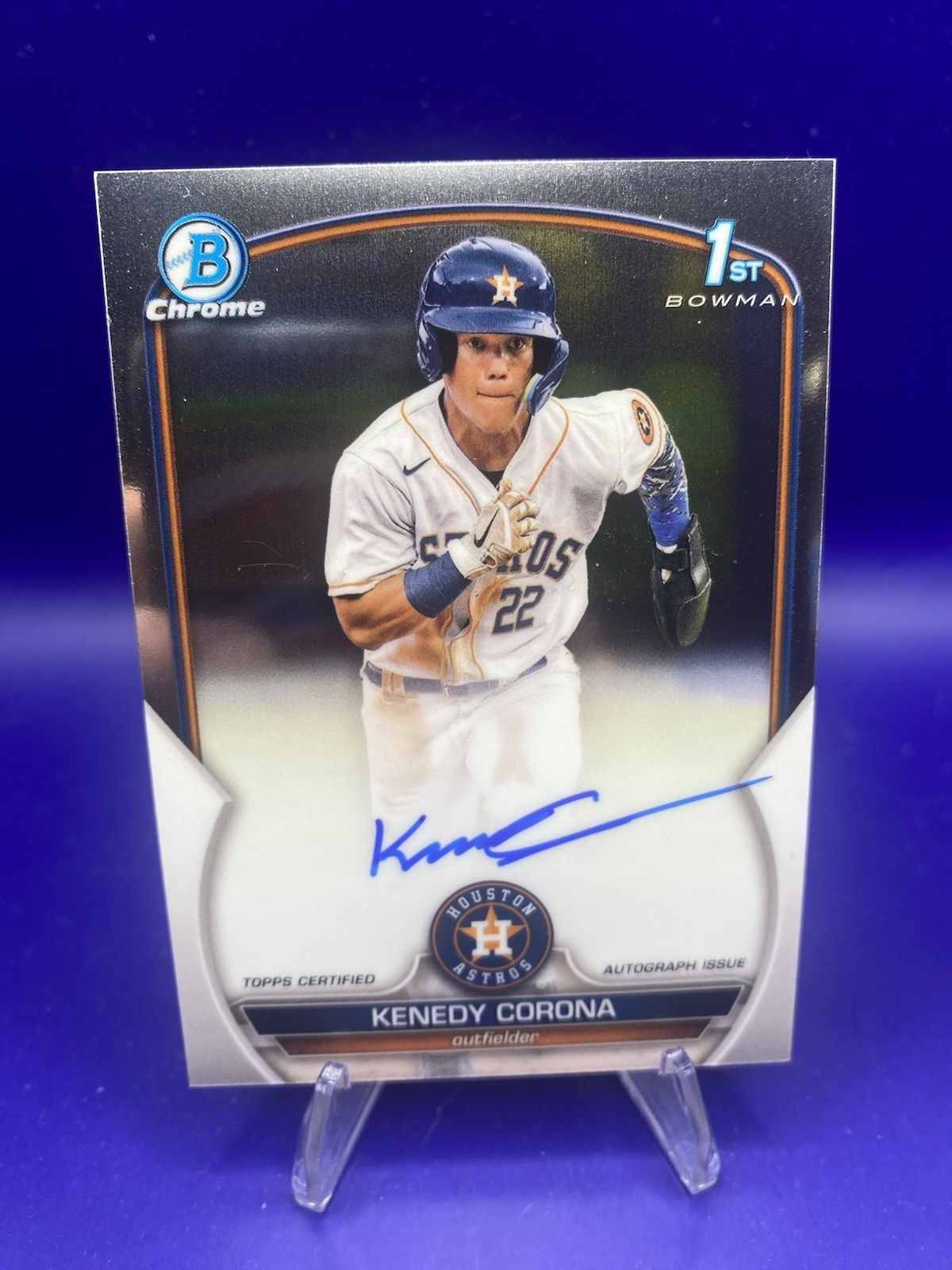 2023 Bowman Chrome - Prospect Autographs Kenedy Corona #CPA-KC (AU, RC)