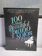 100 Most Beautiful Piano Solos Ever Hal Leonard Sheet Music Book Songbook