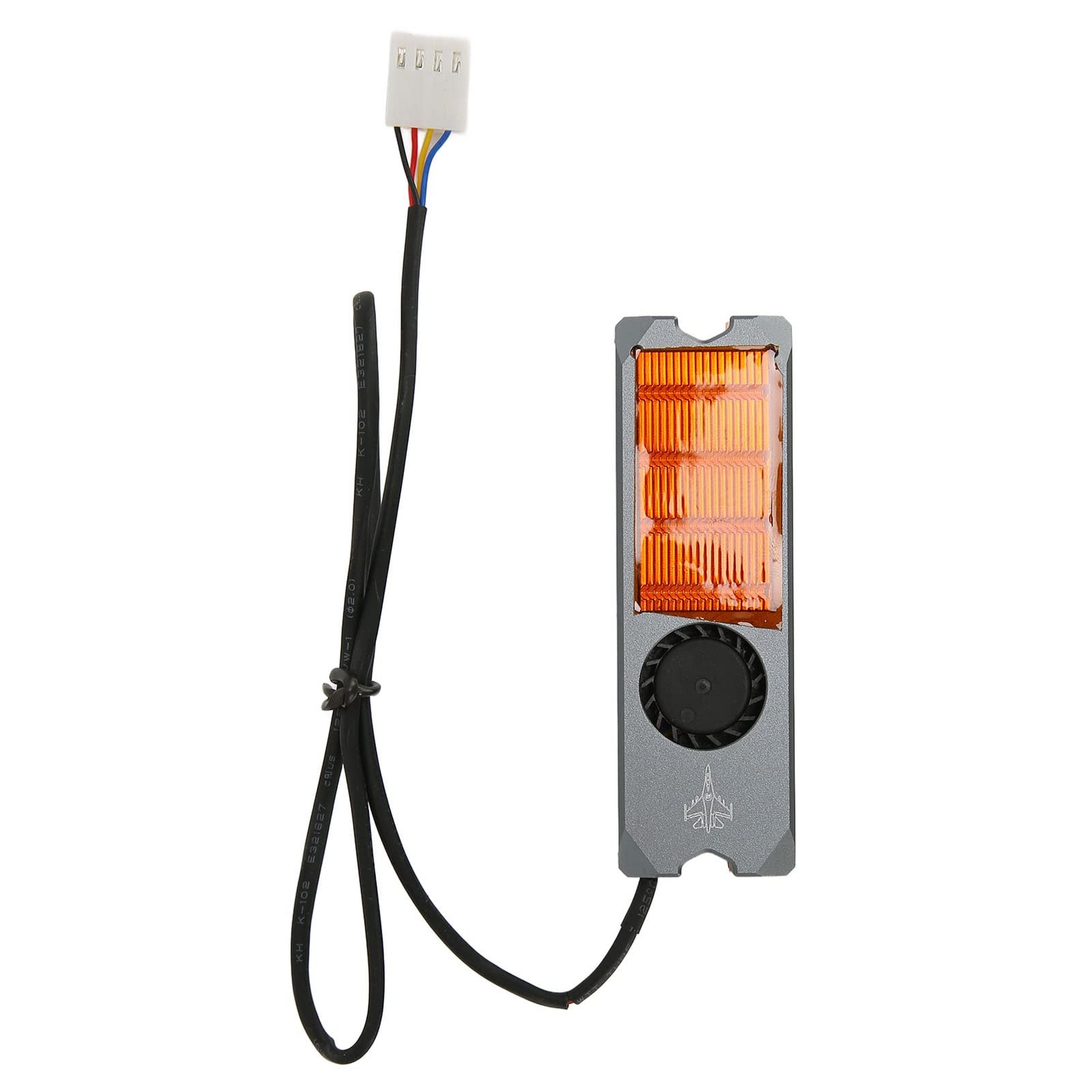 Dissipateur thermique M.2 2280 SSD PWM avec refroidissement actif et tampon silicone