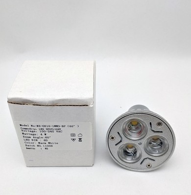 NEW 40W Halogen GU10 REPLACEMENT uses 4W LED Soft White Spot Light Lamp Bulb