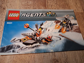 LEGO Ultra Agents 8631 Jetpack Pursuit Instruction Manual Only No Bricks