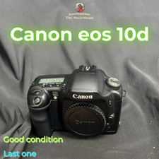 Canon EOS 10D Digital SLR Camera Body Compact Flash DSLR Tested
