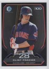 2014 Bowman Bowman's Top 100 Prospects Chrome Clint Frazier #BTP-28 0a1