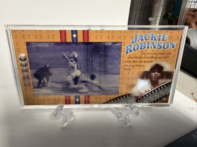 97 Jackie Robinson Lenticular Cel Sports In Motion Willitts Design Rare In Box