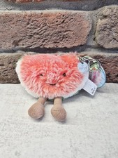 Official By Jellycat Amuseables Watermelon Bag/Key Charm Retired and Super Rare 