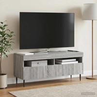 Led-Tv-Schrank Haarlem 100 X 35 X 43 Cm Sonoma-Grau