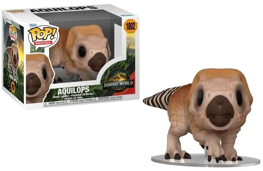 Funko Pop! Movies: Jurassic World: Rebirth - Aquilops Vinyl Figure #1802 #86658