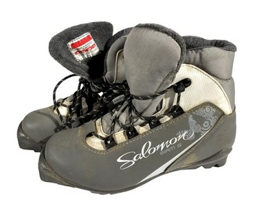 Salomon Siam Nordic Cross Country Ski Boots Size EU36 2/3 US5.5 SNS Profil 2189