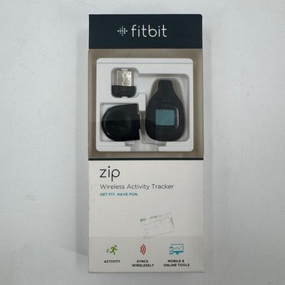 Fitbit Zip Wireless Activity Tracker Unisex Charcoal Black Clip On Pedometer