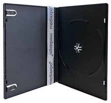 SLIM Black Single DVD Cases 7MM Lot