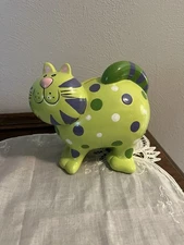 Whimsical Cat Piggy Coin Bank