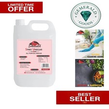 5L All-Purpose Distilled White Vinegar: Eco-Friendly Cooking & Cleaning Solution 2.19 per litre