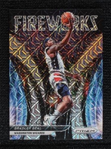2021-22 Panini Prizm Fireworks Mojo Prizm /25 Bradley Beal #9