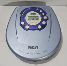 RCA RP-2300C Portable CD Player - Bass Boost DSP Shuffle - Works - Read