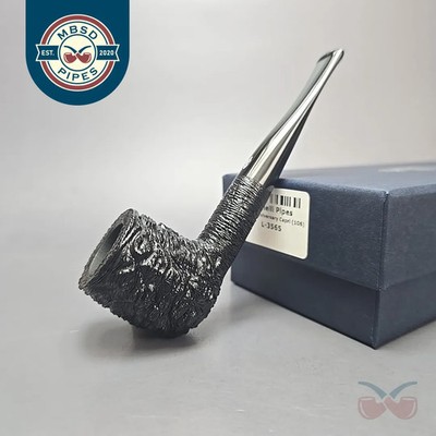 Savinelli 150th Anniversary Capri Root Briar 106 Rusticated Briar Pipe, New