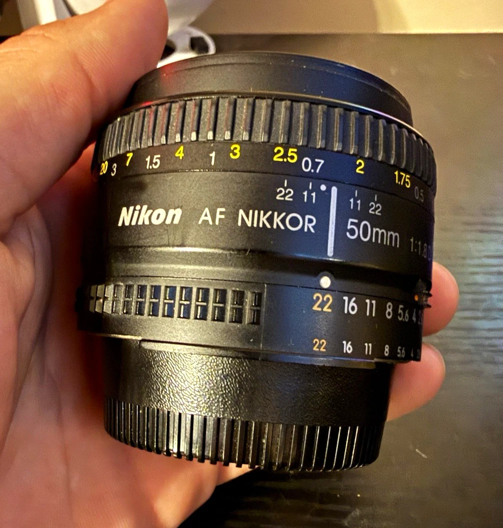 Nikon 50mm f/1.8 Camera Lenses for sale - eBay
