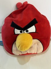 Rovio Angry Birds Space Red Bird Plush Head Stuffed Animal Toy