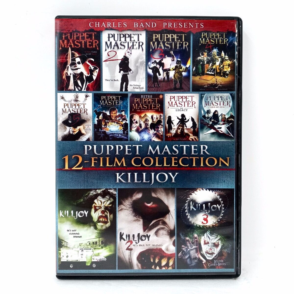 Puppet Master/Killjoy: 12-Film Collection (DVD, 2012, 3-Disc Set) for sale  online