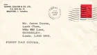 1969 4d Guernsey Definitive - Guernsey FDI FDC.