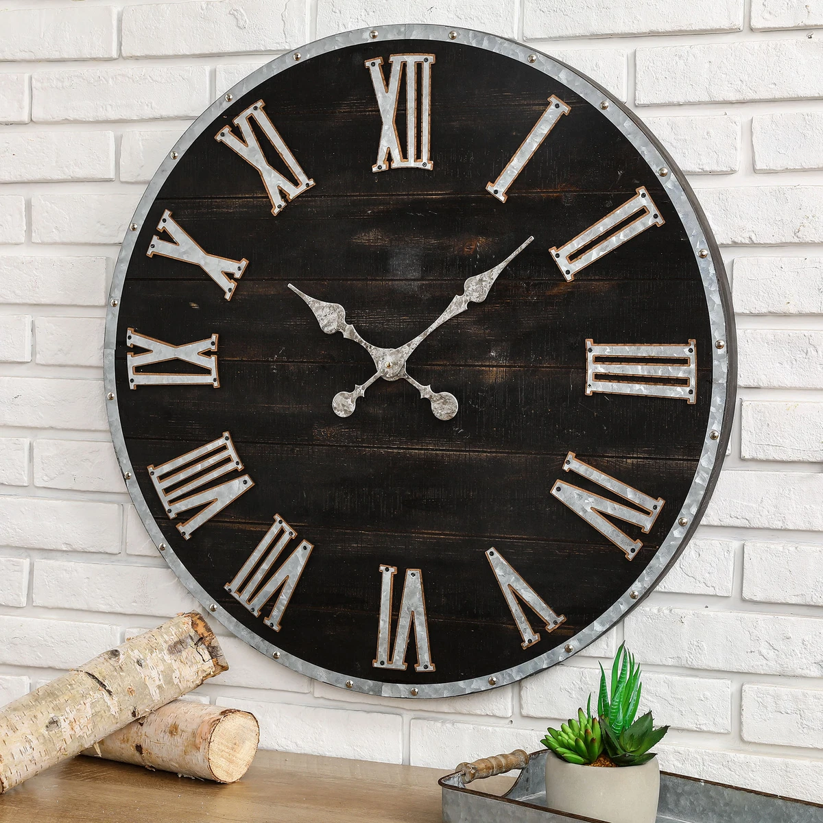 Farmhouse sale wall clock