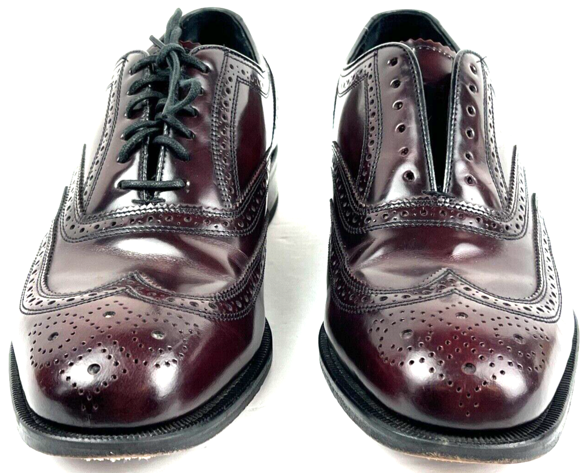 NEW!! Men’s Florsheim Lexington Lace Up Wingtip Burgundy Leather Size 7D Amazon.com | Florsheim Mens Kenmoor Burgundy Oxford - 6 D  main image 3