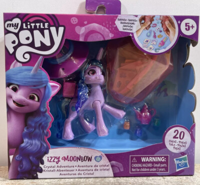 My Little Pony A New Generation Crystal Adventure Izzy Moonbow 3'' NEW