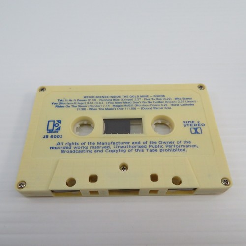 The Doors Weird Scenes Inside The Gold Mine J5 6001 - Cassette Tape - Fast Post - Picture 6 of 7