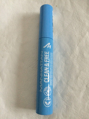 Manhattan Clean & Free Vegane Waterproof Mascara 7 ml - Brown