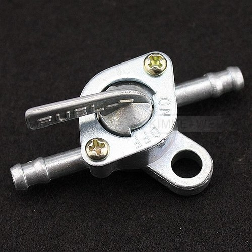 6mm Universal Motorcycle Petrol Fuel Tap Inline Petcock Switch for Honda Suzuki - Picture 7 of 8