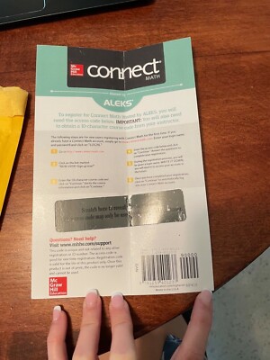 ConnectMATH Statistics by ALEKS Access Card for Elementary Statistic - BRAND NEW