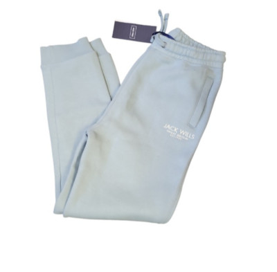 JACK WILLS YOUTH JOGGINGHOSE HAYDOR GRAPHIC Powder Blue GRÖSSE WÄHLBAR
