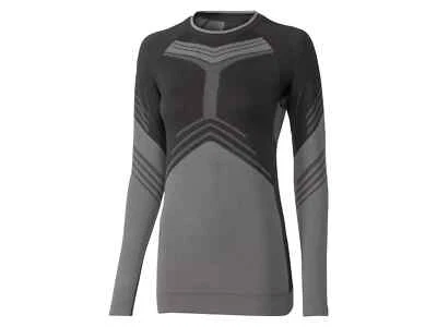 CRIVIT® Damen Winter Funktionsunterhemd mit Thermo Knit Zonen Thermo Unterhemd