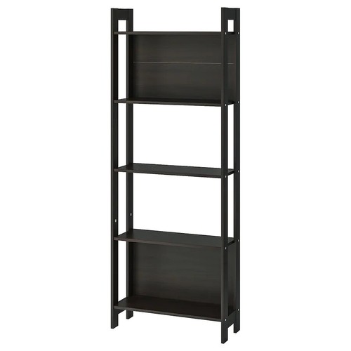 IKEA LAIVA Bookcase, black-brown24 38x65 &amp;amp;#034; FAST SHIPPING