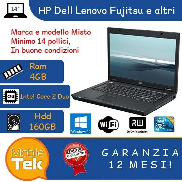 PC RICONDIZIONATO RIGENERATO NOTEBOOK PORTATILE ECONOMICO OTTIMO WINDOWS 10 - Immagine 3 di 3