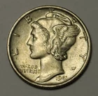 #3 Business Uncirculated++ 1941 P Nicer Low Mintage Mercury Dime