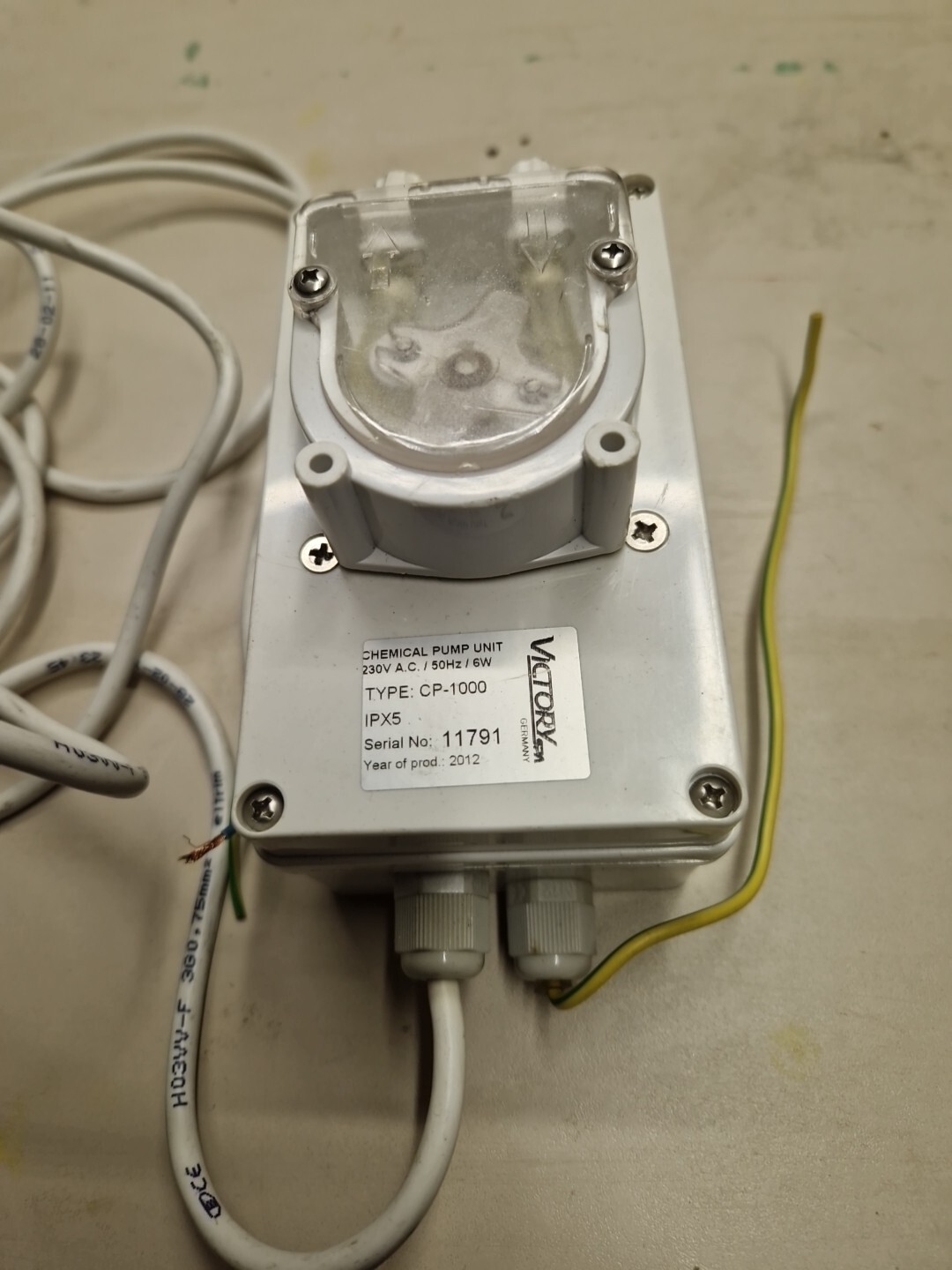 Bomba química Victoryspa, Vivera, Marina, Juez y Frenzel