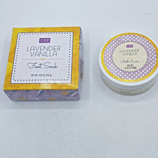 CDP Lavender Vanilla Fine Foot Soak 8.82 Oz  CDP Bath Caviar 4.32 Oz New