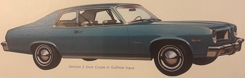 Vintage 1974 Pontiac Ventura Brochure, Last Car And Year Of GTO, Pontiac, MI - Picture 8 of 12